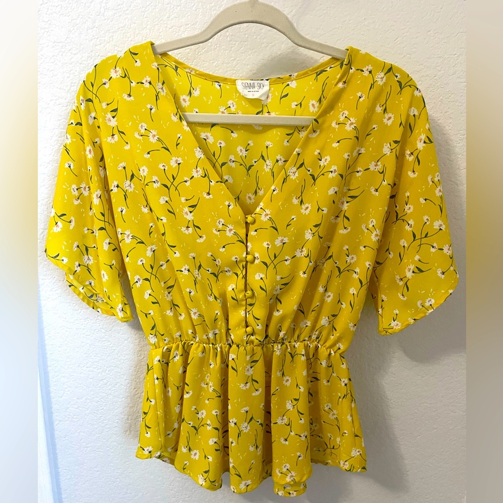 Yellow Blouse